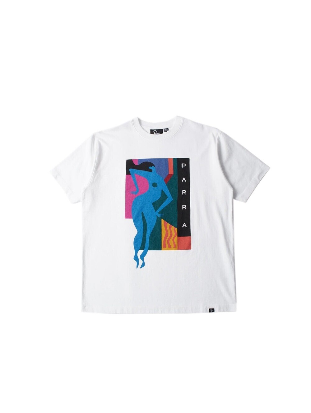 By Parra Beached And Blank Tee White • M